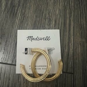 Madewell Big Hoop Earrings